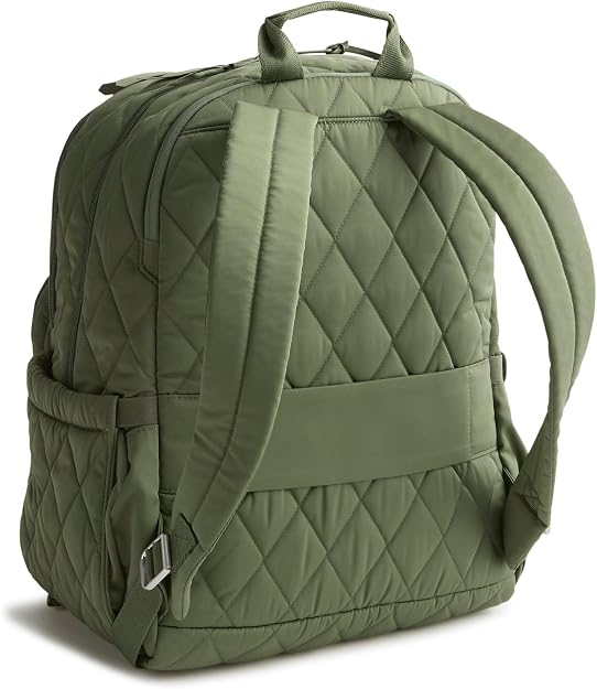 Vera Bradley 28-Liter Bancroft Backpack Bronze Green