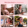 LED Light Therapy Face Mask - Red, Blue & Infrared | Anti-Aging & Acne Treatment - Gloss & Grit