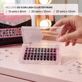 Fullout Glam Icon DIY Lash Cluster Kit M Curl 8–14MM