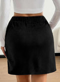 Sloane Faux Suede Mini Skirt