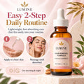 Easy two-step routine for LUMINE Cyperus Rotundus Body Oil, morning and night