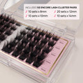 Fullout Glam Encore DIY Lash Cluster Kit C Curl 8–14MM