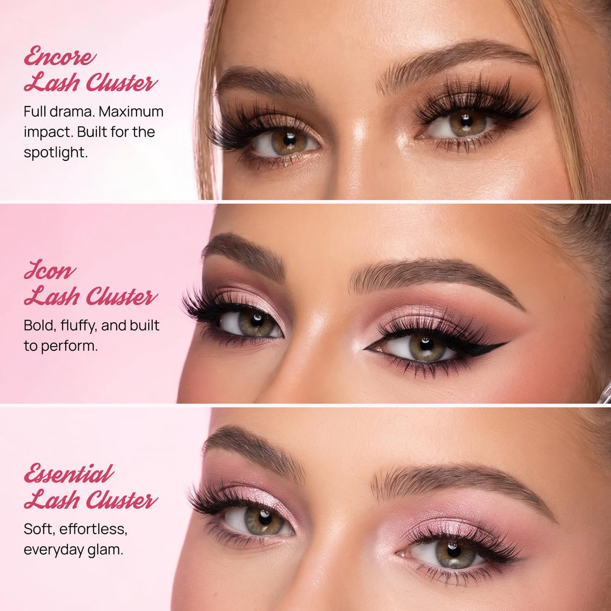 Fullout Glam Essential DIY Lash Cluster Kit J Curl 8–14MM