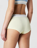 Calvin Klein Icon Cotton Modal Boyshort Panty Pear Sorbet Medium - Gloss & Grit