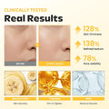 HAPVV Banana PDRN Capsule Serum before and after results with key ingredients