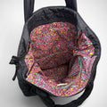 Vera Bradley Black Featherweight Original Zip Tote Bag - Gloss & Grit