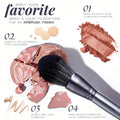 20-Piece Makeup Brush Set with Travel Case