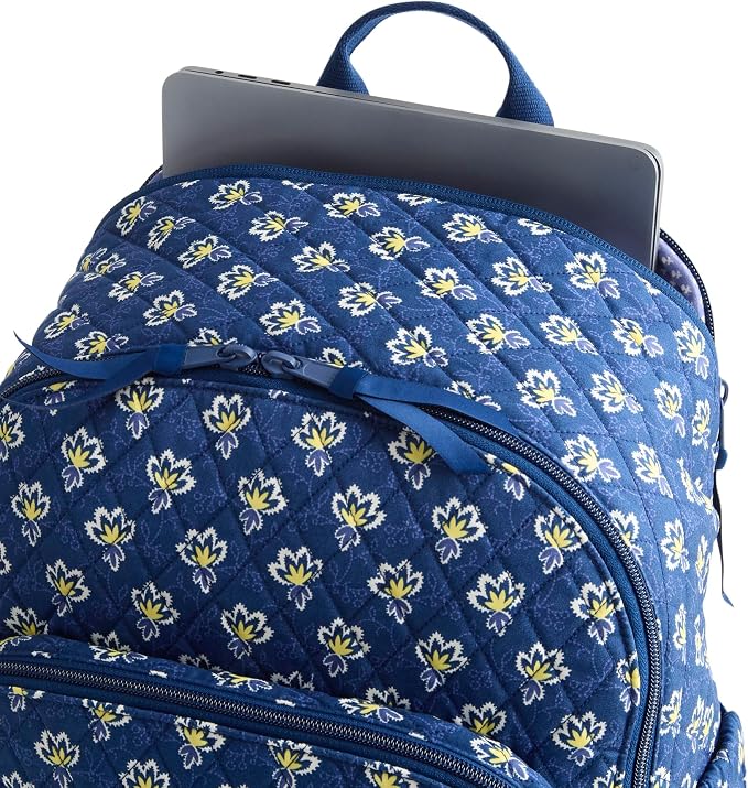 Vera Bradley 24-Liter Bancroft Backpack Maison Blue