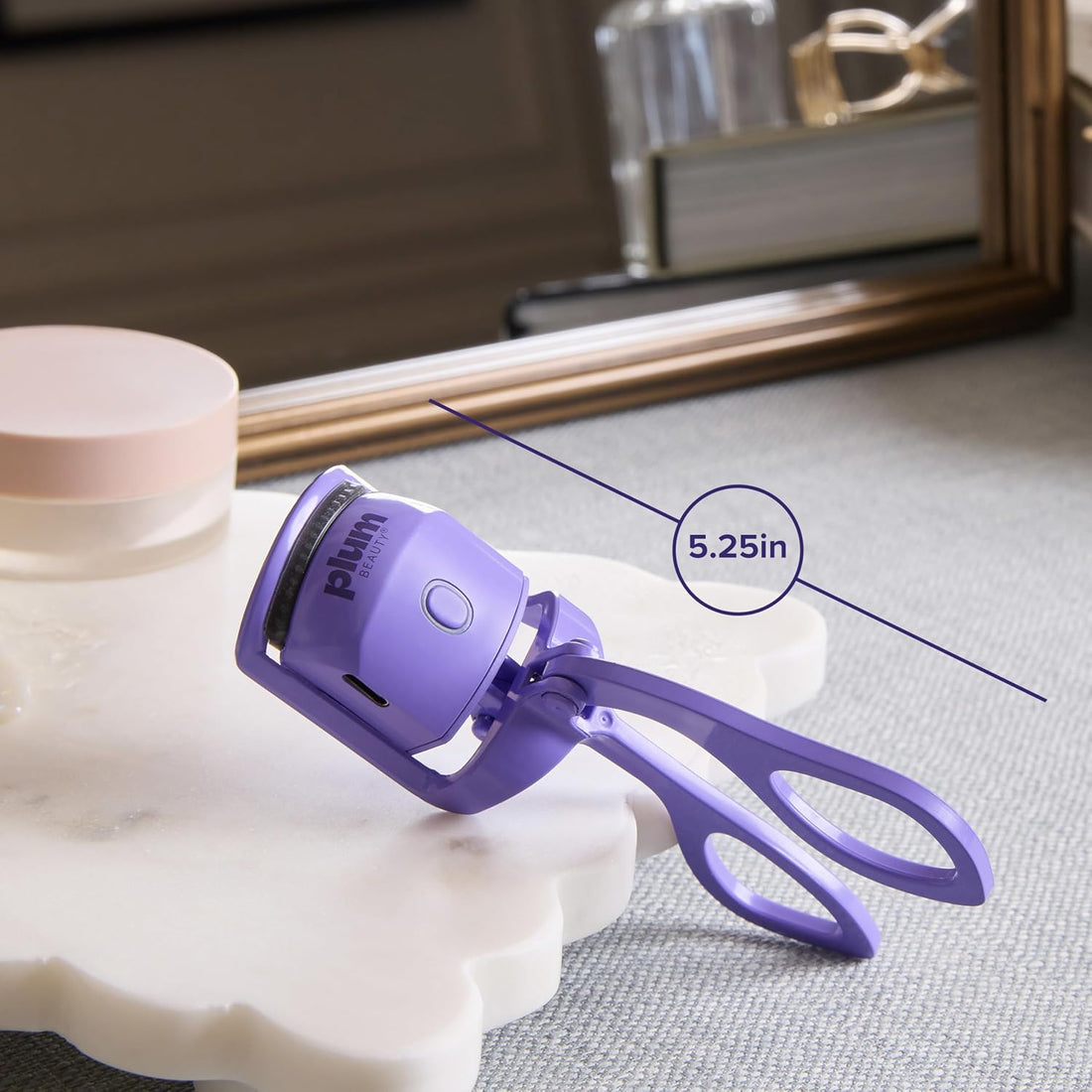 Plum Beauty Glow & Lift Bundle | Oil Roller + Heated Lash Curler