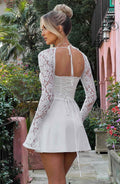 Celeste Lace Sleeve Mini Dress