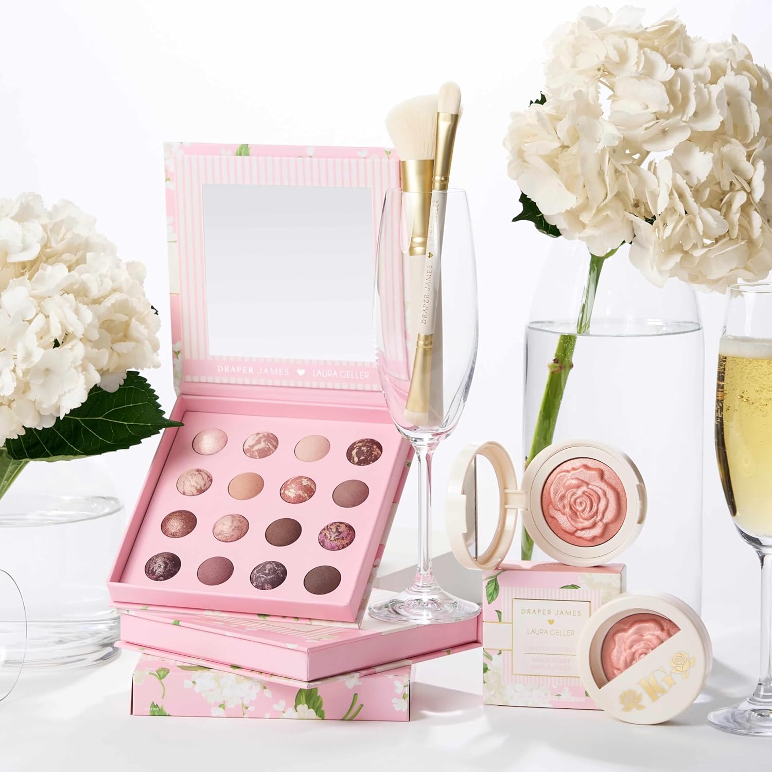 Laura Geller New York Dual-Ended Eyeshadow Brush Limited Edition Draper James Design