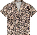 Steve Madden Satin Leopard Print Sleep Set Lightweight Pajamas