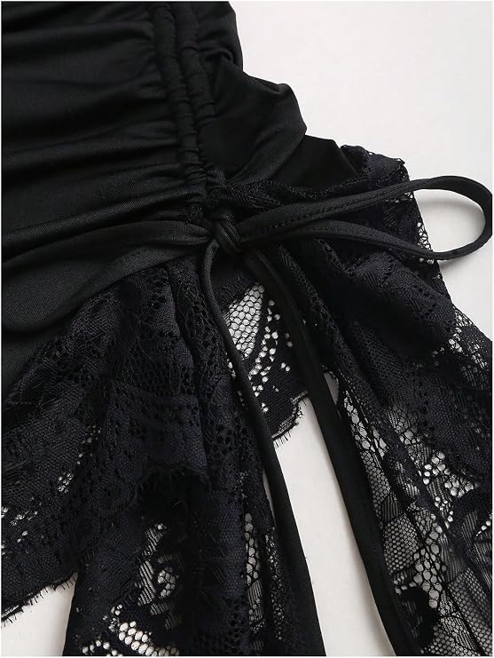 After Hours Lace Mini Dress