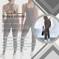 Wallace Athletics Ribbed Athletic Bodysuit with Built-In Bra Size Small - Gloss & Grit