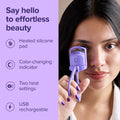 Plum Beauty Glow & Lift Bundle | Oil Roller + Heated Lash Curler - Gloss & Grit