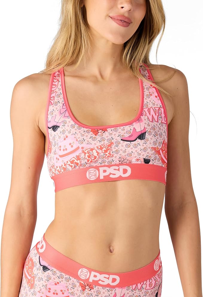 PSD Howdy Luv Racerback Sports Bra