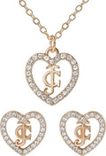 Juicy Couture Interlocked JC Heart Jewelry Set