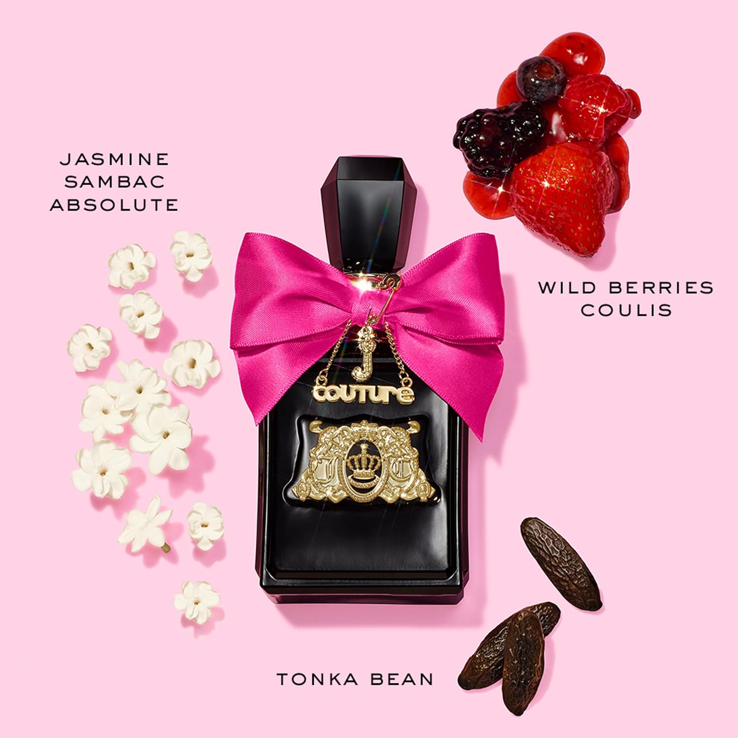 Juicy Couture Viva La Juicy Elixir Eau de Parfum Floral Amber Perfume 1.7 Oz