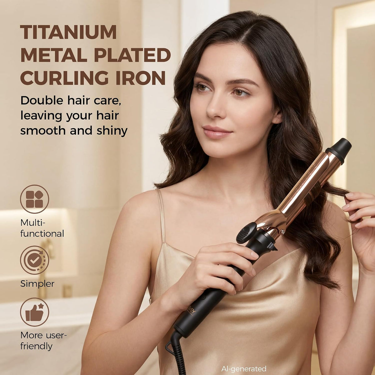 SVEY Ceramic Curling Iron