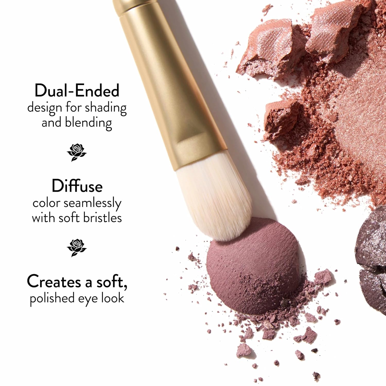 Laura Geller New York Dual-Ended Eyeshadow Brush Limited Edition Draper James Design
