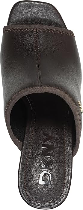 DKNY Brown Bryant Sandal Mule