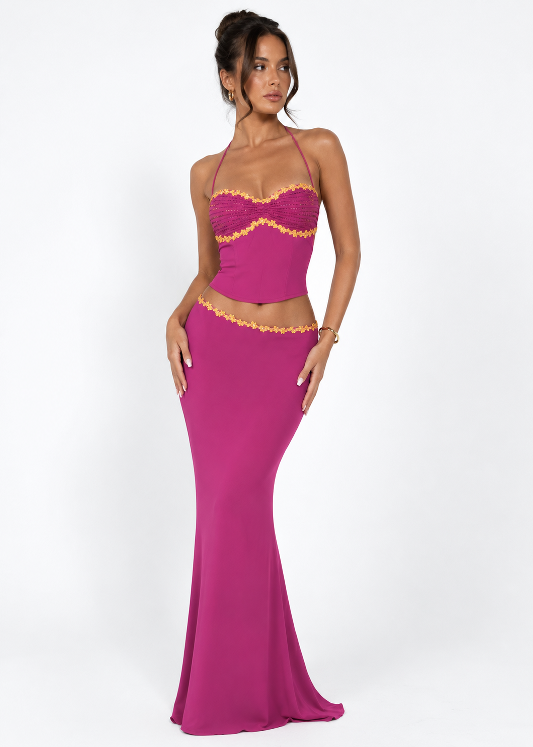 Paloma Mermaid Skirt & Cami Set