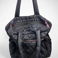 Vera Bradley Black Featherweight Original Zip Tote Bag - Gloss & Grit