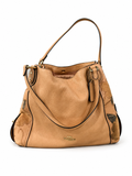 Coach Edie 31 Tea Rose leather bag front view