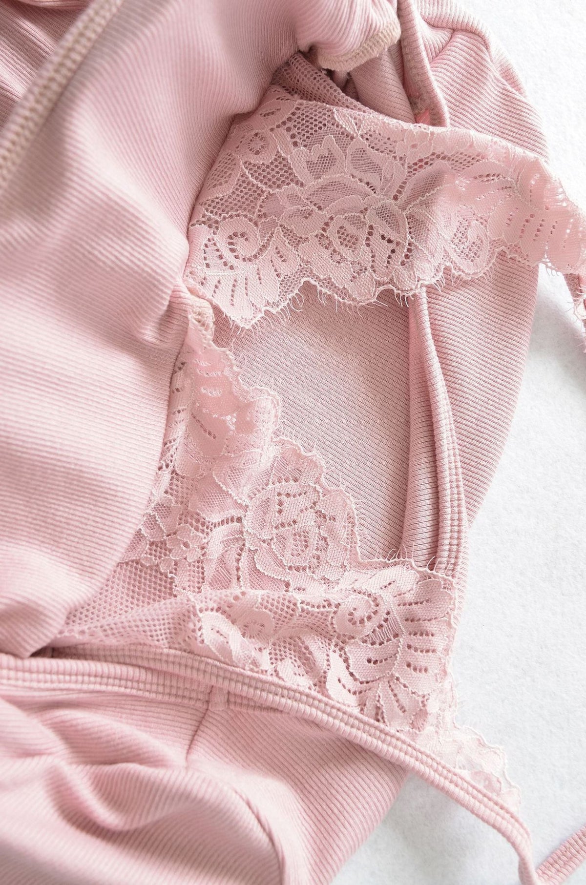 Cielle Lace Halter Bodysuit product detail 10