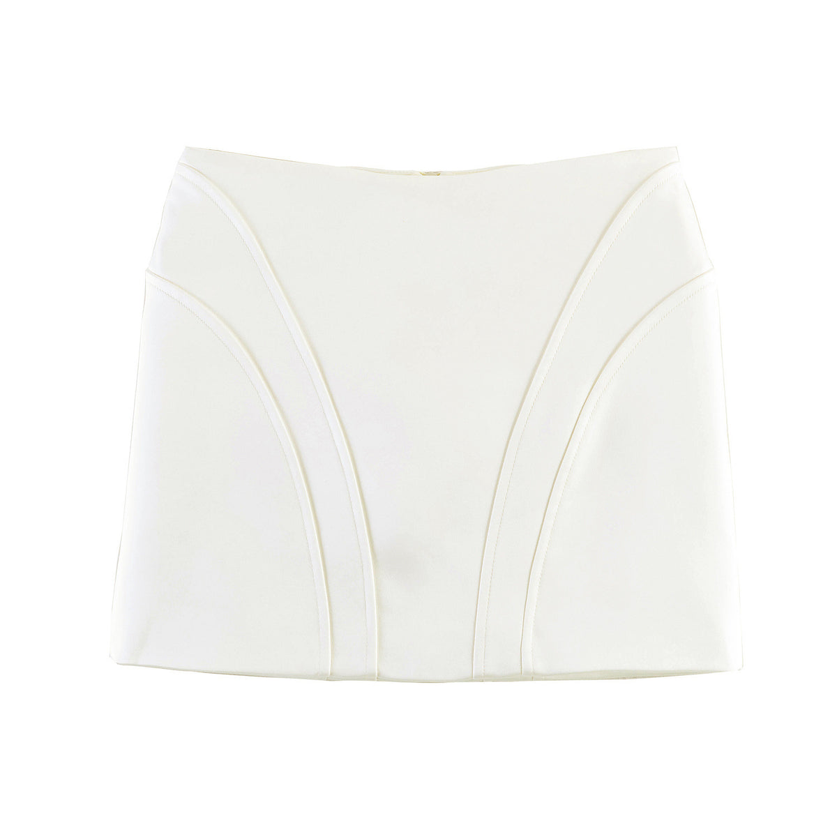 Ivory Corset Top & Mini Skirt Set