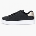 Armani Exchange Black & Pale Gold Ax London Embossed Classic