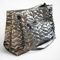 Betsey Johnson Metallic Quilted Heart Shoulder Bag - Gloss & Grit