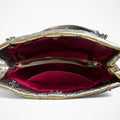 Betsey Johnson Metallic Quilted Heart Shoulder Bag - Gloss & Grit
