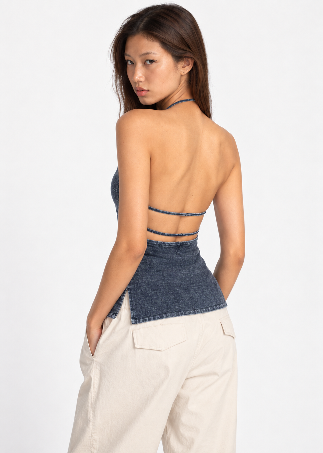 Blue Hour Halter Cami