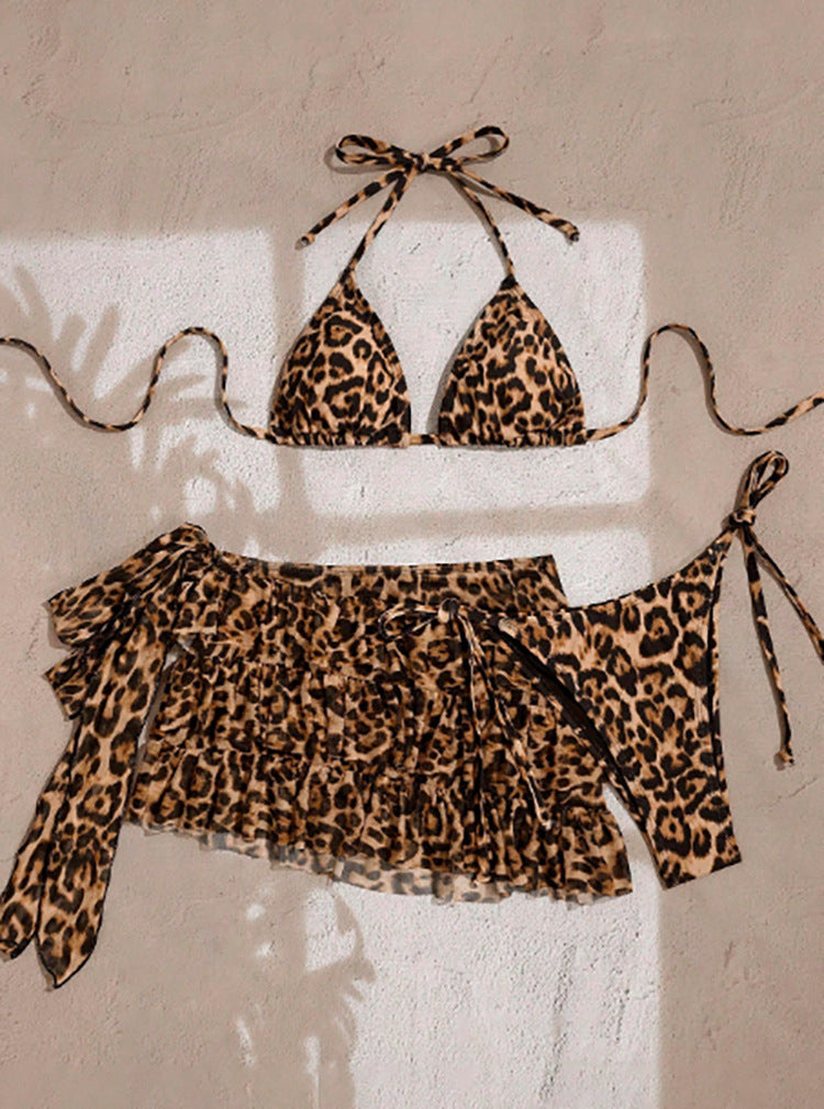 Lena Leopard Print Bikini Set