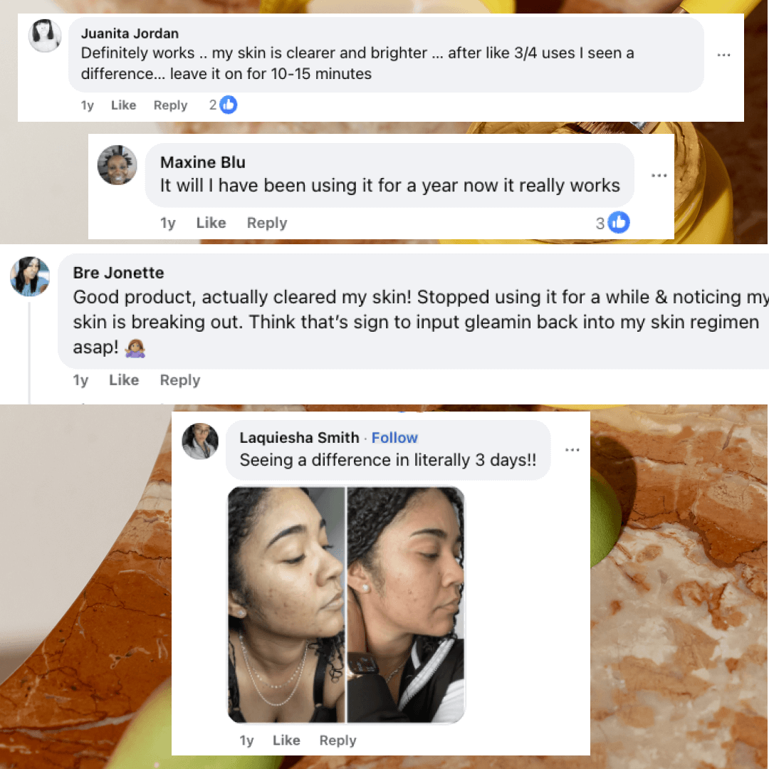 Gleamin Vitamin C Clay Mask