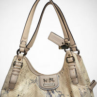 Coach Madison Maggie Python-Embossed Shoulder Bag – Style 18929 (Pre-owned)