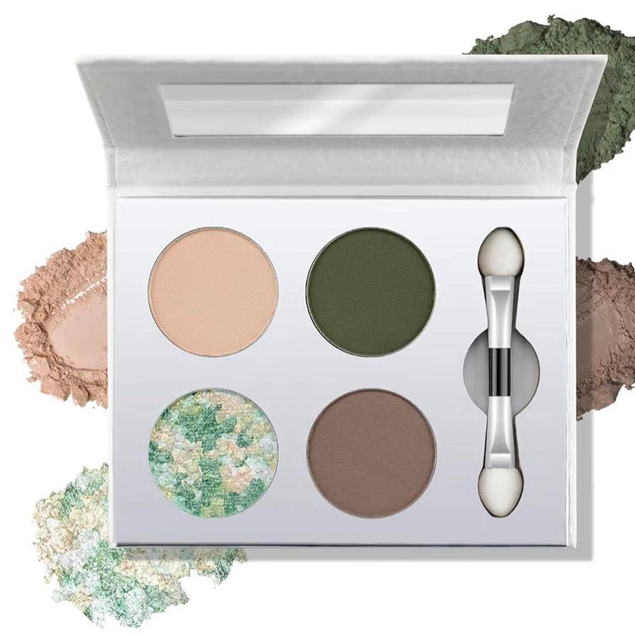 Color Nymph Chameleon Artist Palette "Olive" – Matte & Shimmer Eyeshadows