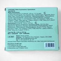 Color Nymph Chameleon Artist Palette "Olive" – Matte & Shimmer Eyeshadows