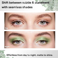 Color Nymph Chameleon Artist Palette "Olive" – Matte & Shimmer Eyeshadows