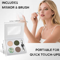 Color Nymph Chameleon Artist Palette "Olive" – Matte & Shimmer Eyeshadows