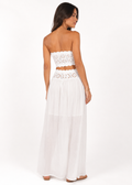 Crochet Top and Maxi Skirt Set