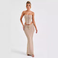 Salem Strapless Top & Maxi Skirt Set