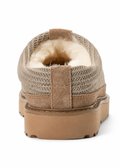 Genuine Shearling Fireside Greta Sport Knit Clogs