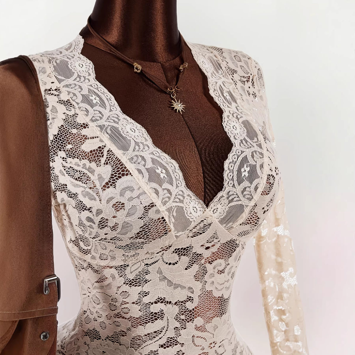 Serena Lace Asymmetrical Top