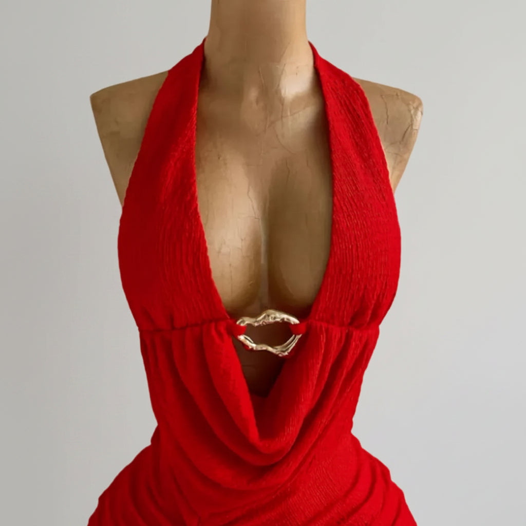 Rayna Ruched Bodycon Mini