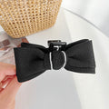 Colette Pearl Bow Claw Clip