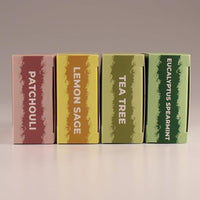 Adams Handmade Castile Soap 4-Pack – Natural Essential Oil Bars, Vegan & Organic