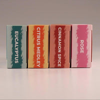 Adams Handmade Castile Soap 4-Pack – Natural Essential Oil Bars, Vegan & Organic