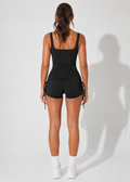 Luna Drawstring Yoga Shorts